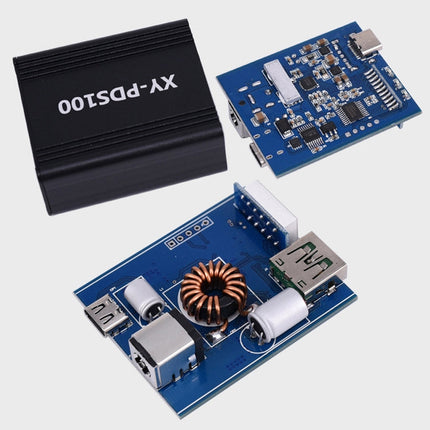 PDS100 QC4.0 PD3.0 Type-C DC 12-28V 100W Step Down Mobile Phone Quick Charger Module for Huawei SCP/FCP iOS PD