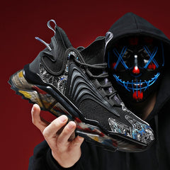 1927A Summer Hollow Flying Knit Breathable Sports Shoes Men Casual Shoes