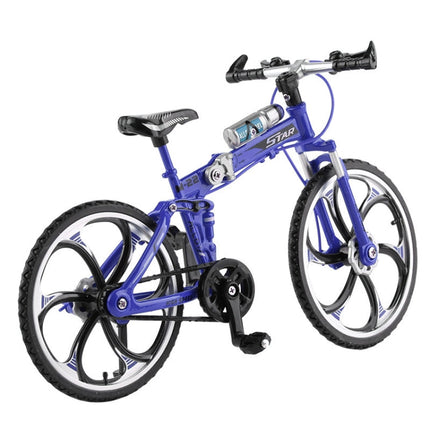 1:8 Scale Simulation Alloy Bicycle Model Mini Bicycle Toy Decoration, Folding-Blue, Folding-Red, Folding-Yellow, Mountain Bike-Red, Mountain Bike-Yellow, Race Bike-Red, Race Bike-Black, Race Bike-Yellow, Road Bike-Pink, Road Bike-Green, Road Bike-Blue ...