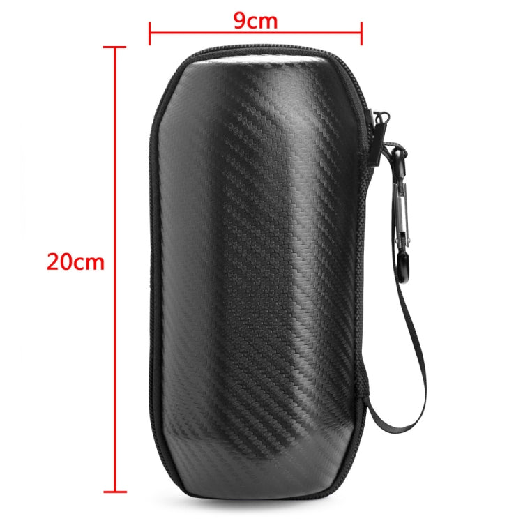 2 PCS Carbon Fiber Bluetooth Speaker Storage Bag For JBL Flip 5