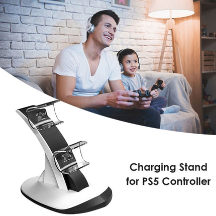 IPLAY HBP-314 Wireless Bluetooth Handle Two-Seater Charger For PS5, HBP-314