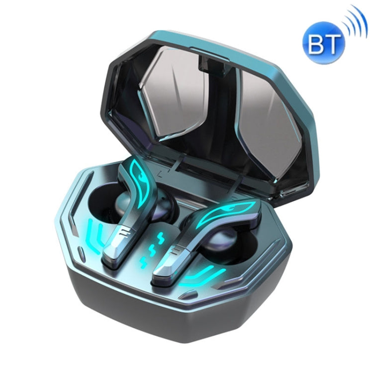 MD158 TWS Wireless Bluetooth 5.2 Game Headphones Low Delay HI-FI Earphone With Breathing Light