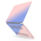 For MacBook Pro 13 A1278 / Rose Pink Matching Tranquil Blue