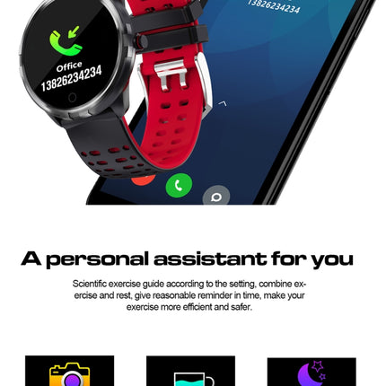 X7 Smart Watch IP68 Waterproof Men Sports Smartwatch Android Bluetooth Watch Support Heart Rate / Call Reminder / Pedometer / Sleep Monitoring / Tracker