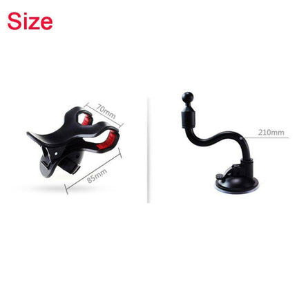Universal Suction Cup Car Windshield Mount Phone Holder Glass Sticky Bracket, Suction Cup Phone Holder