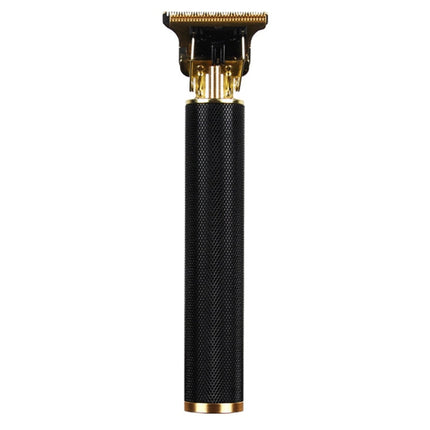Hollow T-Shaped Steel Head Hair Trimmer USB Charging Carving Electric Hair Clipper, Steel Head (Gradient), Steel Head (Black), Steel Head (Gold), Steel Head (Silver)