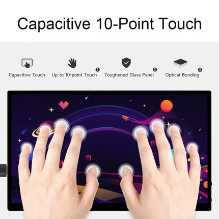 Waveshare 13.3 Inch 2K 2560×1440 HDMI/Type-C Display Interface AMOLED Touch Display, US Plug, EU Plug, UK Plug