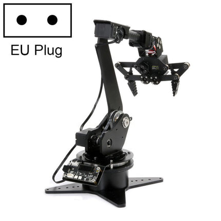 Waveshare High-Torque Serial Bus Servo, Desktop Robotic Arm Kit, Based On ESP32, 5-DOF, US Plug, EU Plug, UK Plug