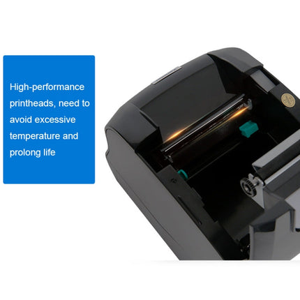 Xprinter XP-365B 80mm Thermal Label Printer Clothing Tag Supermarket Barcode Printer, US Plug, EU Plug, UK Plug, AU Plug