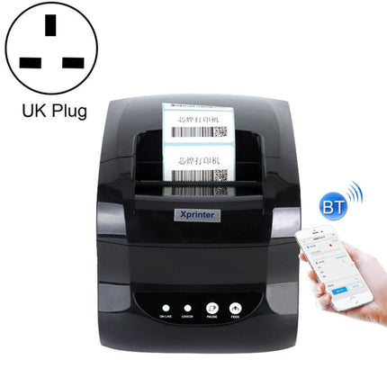 Xprinter XP-365B 80mm Thermal Label Printer Clothing Tag Supermarket Barcode Printer, US Plug, EU Plug, UK Plug, AU Plug