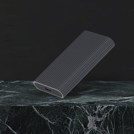 Blueendless M3T MSATA Mobile Hard Disk Box TYPE-C Transfer USB3.1 Notebook Solid Hard Disk Box, Blueendless