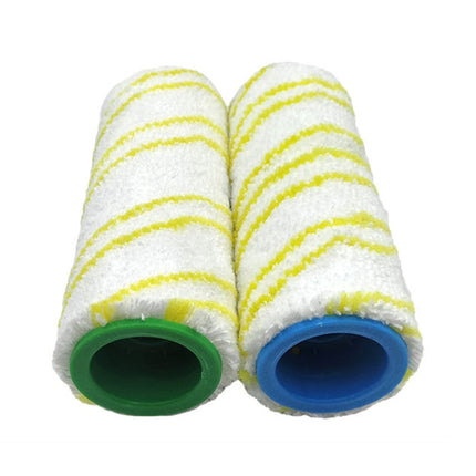 1 Pair HJ-PJ-0118 Washing Machine Accessories Cleaning Brush Roller Set For Ka/Rcher FC3D FC5