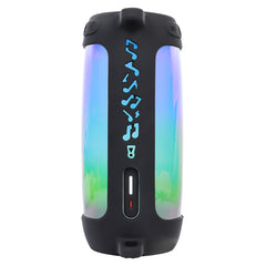 P401 For JBL Pulse4 Portable Shockproof Silicone Protective Case with Carabiner & Lanyard, Black, Orange, Rose Red, Mint Green, Dark Blue