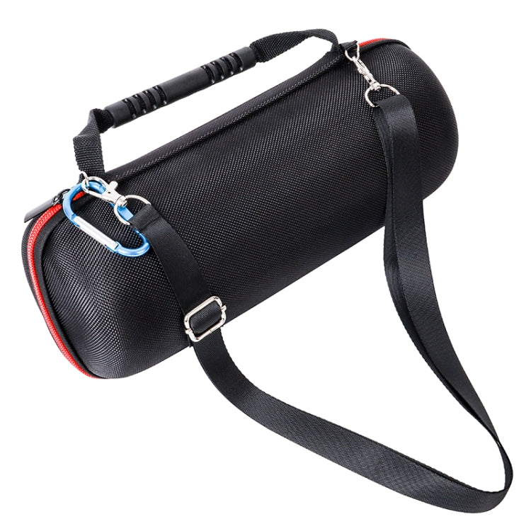 P403 For JBL Pulse 4 EVA Speaker Protective Cover Storage Box Outdoor Portable Bag With Shoulder Strap & Carabiner