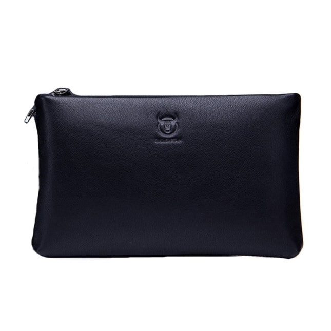 BULL CAPTAIN 446 Large-capacity Soft and Wear-resistant Leather Clutch Bag Business Wallet, Size:, S, L