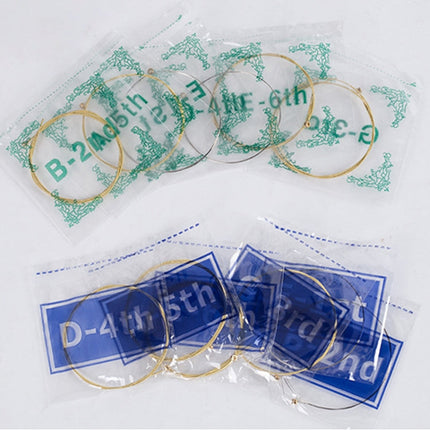 1 Set Folk Guitar Brass Strings Acoustic Guitar Set Strings 1-6
