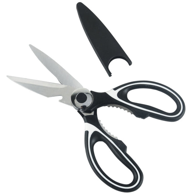 4 PCS Kitchen Scissors Multi-Function Home Stainless Steel Scissors, 4 in 1 Kitchen Scissors