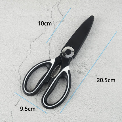 4 PCS Kitchen Scissors Multi-Function Home Stainless Steel Scissors, 4 in 1 Kitchen Scissors