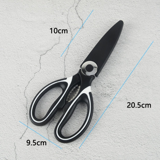 4 PCS Kitchen Scissors Multi-Function Home Stainless Steel Scissors, 4 in 1 Kitchen Scissors