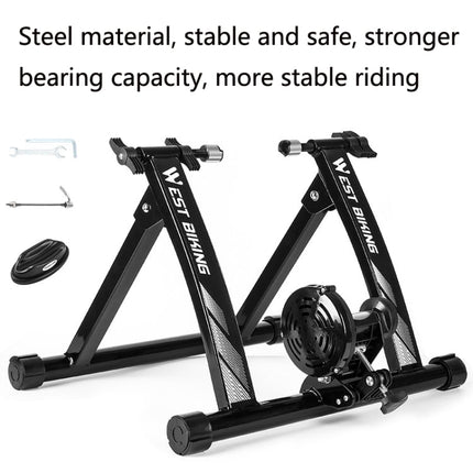 WEST BIKING YP1402008 Bicycle Parking Rack Indoor Cycling Training Platform Fitness Equipment Road Mountain Bike Parking Rack, WEST BIKING YP1402008