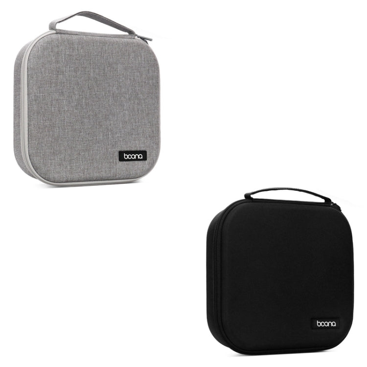 Baona BN-F030 EVA Hard Shell Anti-Stress Headphones Storage Bag for AirPods Max, Grey, Black