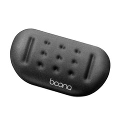 Baona Silicone Memory Cotton Wrist Pad Massage Hole Keyboard Mouse Pad, Style:, Mouse Pad (Blue), Mouse Pad (Gray), Mouse Pad (Black), Mouse Pad (Pink), Medium Keyboard Rest (Blue), Medium Keyboard Rest (Gray), Medium Keyboard Rest (Black)�������������...