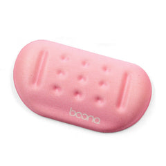 Baona Silicone Memory Cotton Wrist Pad Massage Hole Keyboard Mouse Pad, Style:, Mouse Pad (Blue), Mouse Pad (Gray), Mouse Pad (Black), Mouse Pad (Pink), Medium Keyboard Rest (Blue), Medium Keyboard Rest (Gray), Medium Keyboard Rest (Black)�������������...