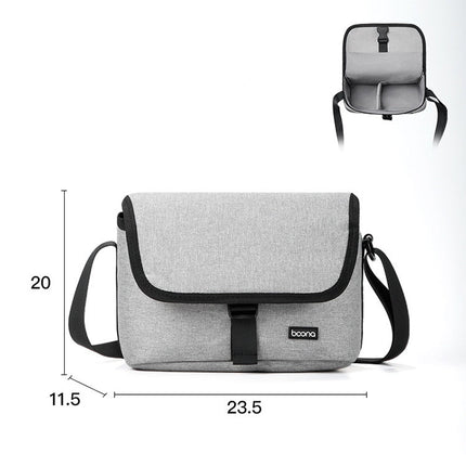 Baona BN-H013 Camera Shoulder Bag SLR Lens Storage Handbag, BN-H013 (Gray), BN-H013 (Black)