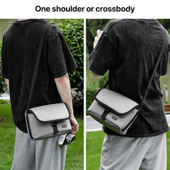 Baona BN-H013 Camera Shoulder Bag SLR Lens Storage Handbag, BN-H013 (Gray), BN-H013 (Black)