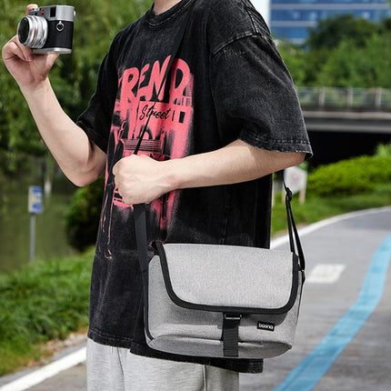 Baona BN-H013 Camera Shoulder Bag SLR Lens Storage Handbag, BN-H013 (Gray), BN-H013 (Black)