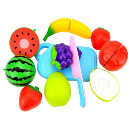 Pretend Play Plastic Food Toy Cutting Fruit Vegetable for Children, Random Color and Style, 23 PCS / Set, 18 PCS / Set, 15 PCS / Set, 12 PCS / Set, 8 PCS / Set