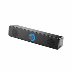 LeerFel Long Computer Wired Speaker Heavy Wellness Computer Multimedia Audio