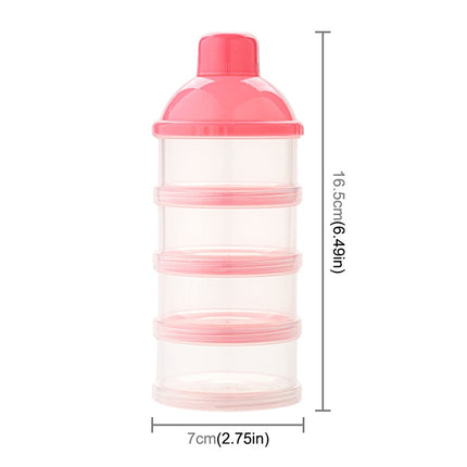 Portable Milk Powder Formula Dispenser Food Container Storage Feeding Box for Baby