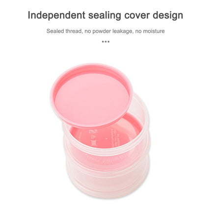 Portable Milk Powder Formula Dispenser Food Container Storage Feeding Box for Baby