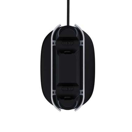 SPARKFOX W20P508 Dual Charger With Contacts Wireless Handle Charger For PS5, Style: