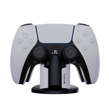 SPARKFOX W20P508 Dual Charger With Contacts Wireless Handle Charger For PS5, Style:, Charger+Data Cable+Charging Plug, Charger+Data Cable