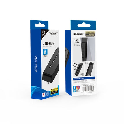 DOBE TP5-0576 USB HUB High Speed ??Transmission Extension HUB Converter For PS5, TP5-0576