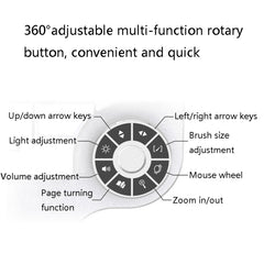 DELUX T11 29 Keys Single-Hand Keyboard Shortcut Key Speech Tool Flat Keyboard, Colour: Silver, Silver, Black