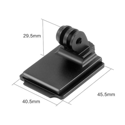 Helmet Base Adapter Fixed Mount Hunting CS NVG Bracket for GoPro HERO9 Black /HERO8 Black /7 /6 /5 /5 Session /4 Session /4 /3+ /3 /2 /1, DJI Osmo Action, Xiaoyi And Other Action Cameras, Upgraded Version, Classic Version