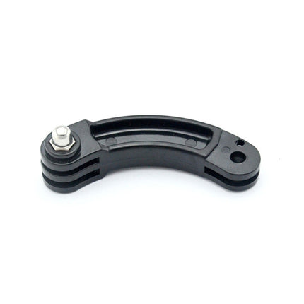 3 PCS 7.5cm Helmet Extension Arm Self Photo Mount For DJI, Insta360, GoPro and Other Action Cameras