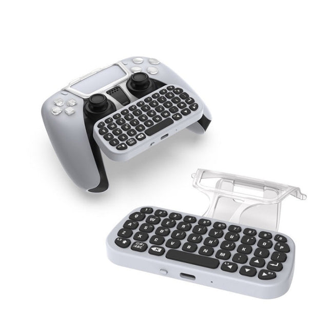 DOBE TP5-0556 Bluetooth Keyboard Wireless Gamepad With Headphone Jack For PS5, TP5-0556 Bluetooth Keyboard