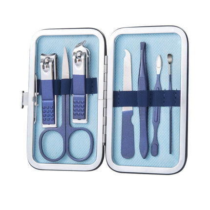 Stainless Steel Nail Clipper Set Nail Art Set Manicure Tools, 2 Sets 7 In 1, 2 Sets 10 In 1, 12 In 1, 18 In 1