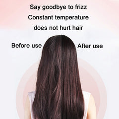 2 In 1 Curling And Straightening Dual-Use Mini Multi-Function Hair Straightener, Colour :, White, Red, Pink, Black, Blue, Purple