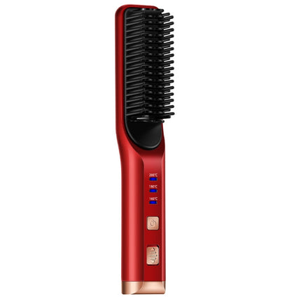 2 In 1 Curling And Straightening Dual-Use Mini Multi-Function Hair Straightener, Colour :, White, Red, Pink, Black, Blue, Purple