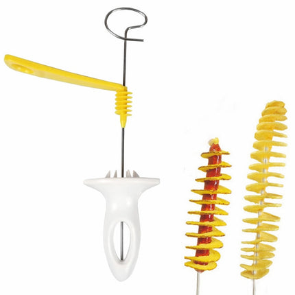 Tornado Potato Spiral Cutter Slicer Potato Chips Cooking Tools, Potato Spiral Cutter