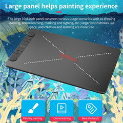 VEIKK VK1060PRO Digital Tablet Hand-Painted Board Electronic Drawing Board Can Connected To Mobile Phone, VK1060PRO