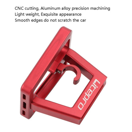 Litepro Split Pig Nose Rest Aluminum Alloy Front Shelf Installed Seat, Black, Red, Silver, Gold