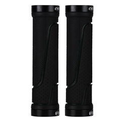1pair BG-0404 Bicycle Rubber Handle Cover The Mountain Bike Bilateral Lock Dead Anti-Slip Handle Cover