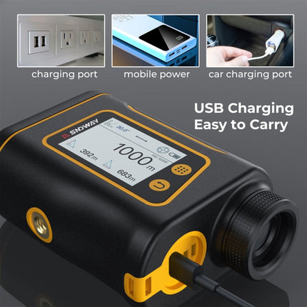 SNDWAY Rangefinder Instrument Outdoor Telescope Golf Measuring Instrument, SW800B 800m, SW1000B 1000m, SW1500B 1500m