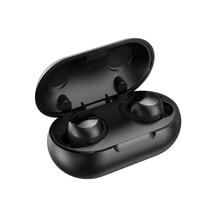 TWS-22 Bluetooth 5.0 In-Ear Sports Waterproof Noise Cancelling Touch Control Mini Headphones, Black, White, Orange, Pink